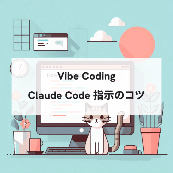 Vibe Codingのやり方・ワークフロー 実行編1 - Claude Code 効率的開発指示のコツ