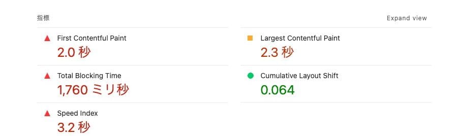 パンくずクリティカルCSS適用後のCLS改善